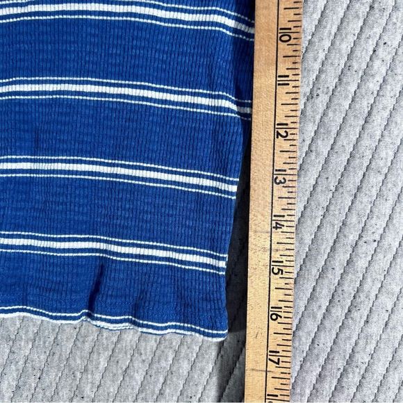 Billabong S Tee Shirt Blue White Stripe T-Shirt Basic - Picture 4 of 4